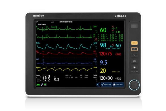 uMEC12 Vet Basic — ветеринарний монітор пацієнта, Mindray uMEC12 Vet Basic фото