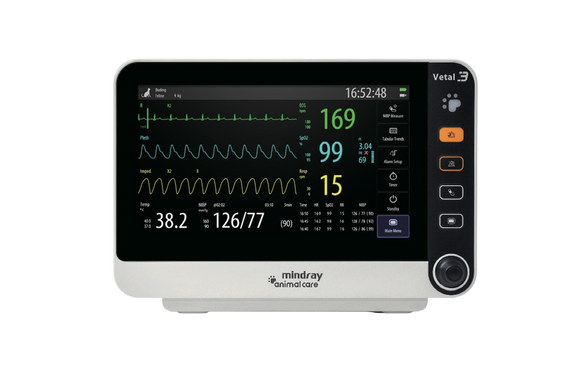 Vetal 3 CO2 — портативний ветеринарний монітор, Mindray Vetal 3 CO2 фото